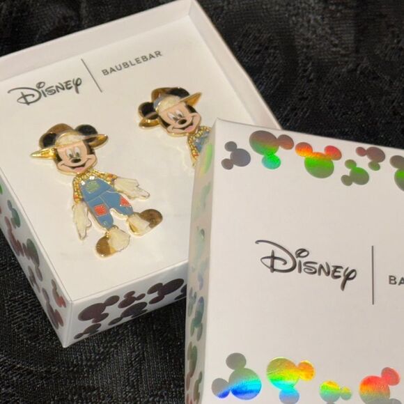 BaubleBar Mickey Autumn scarecrow  Earrings - Picture 4 of 4